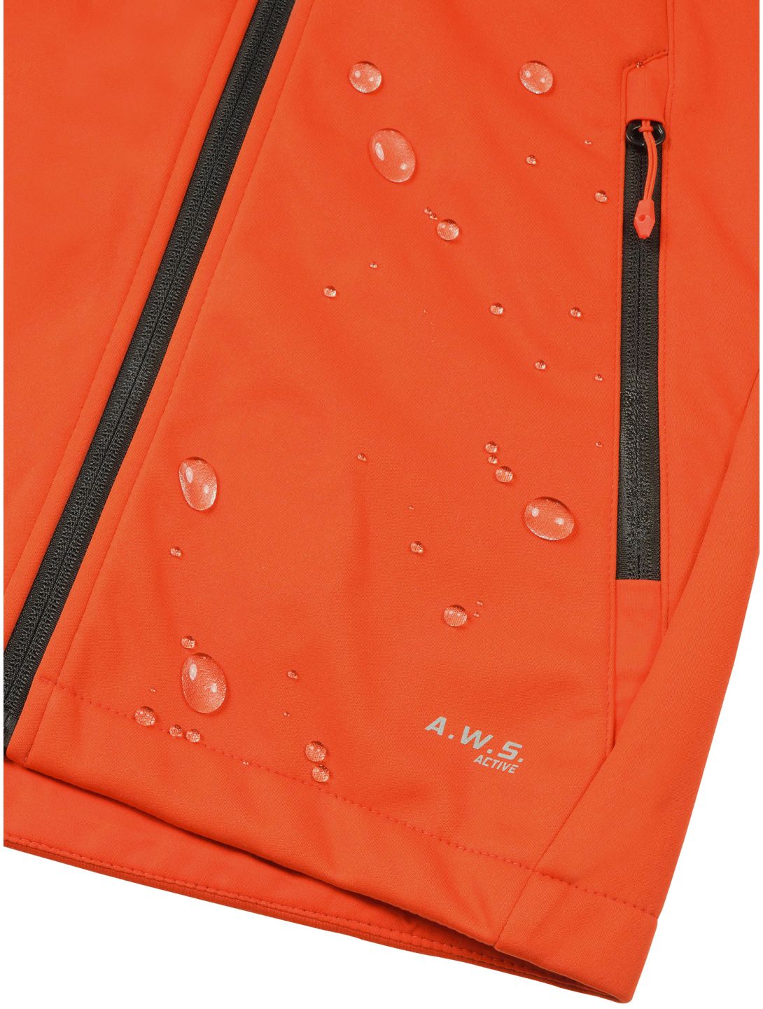 Icepeak, Kline JR softshell ski-jas kinderen Orange oranje 