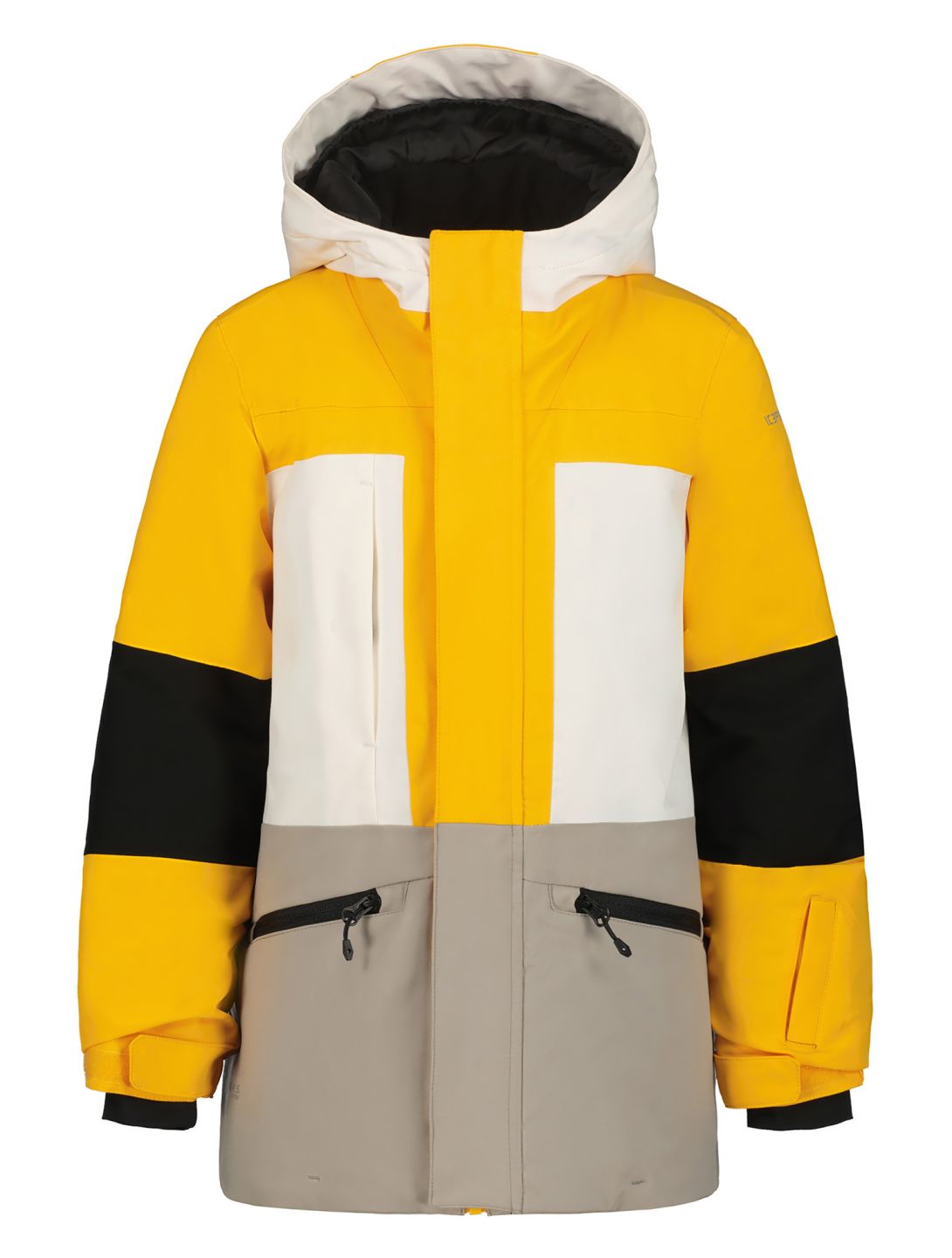 Icepeak, Lamar Jr ski-jas kinderen Yellow geel, grijs 