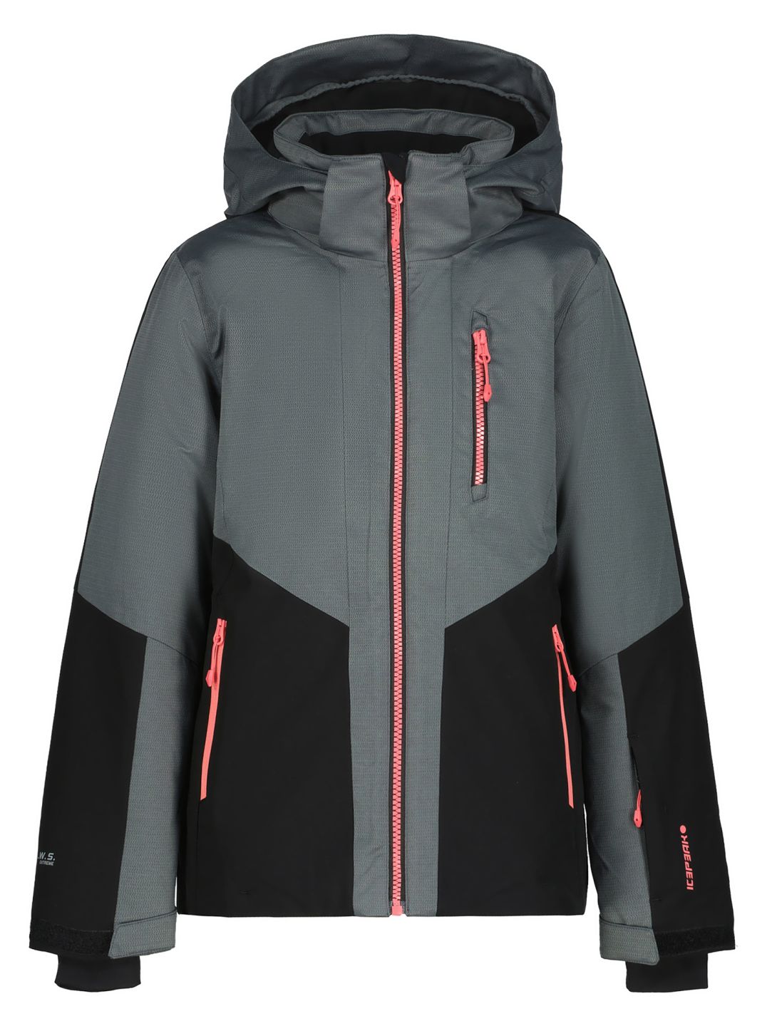 Icepeak, Lanett JR ski-jas kinderen Black zwart 