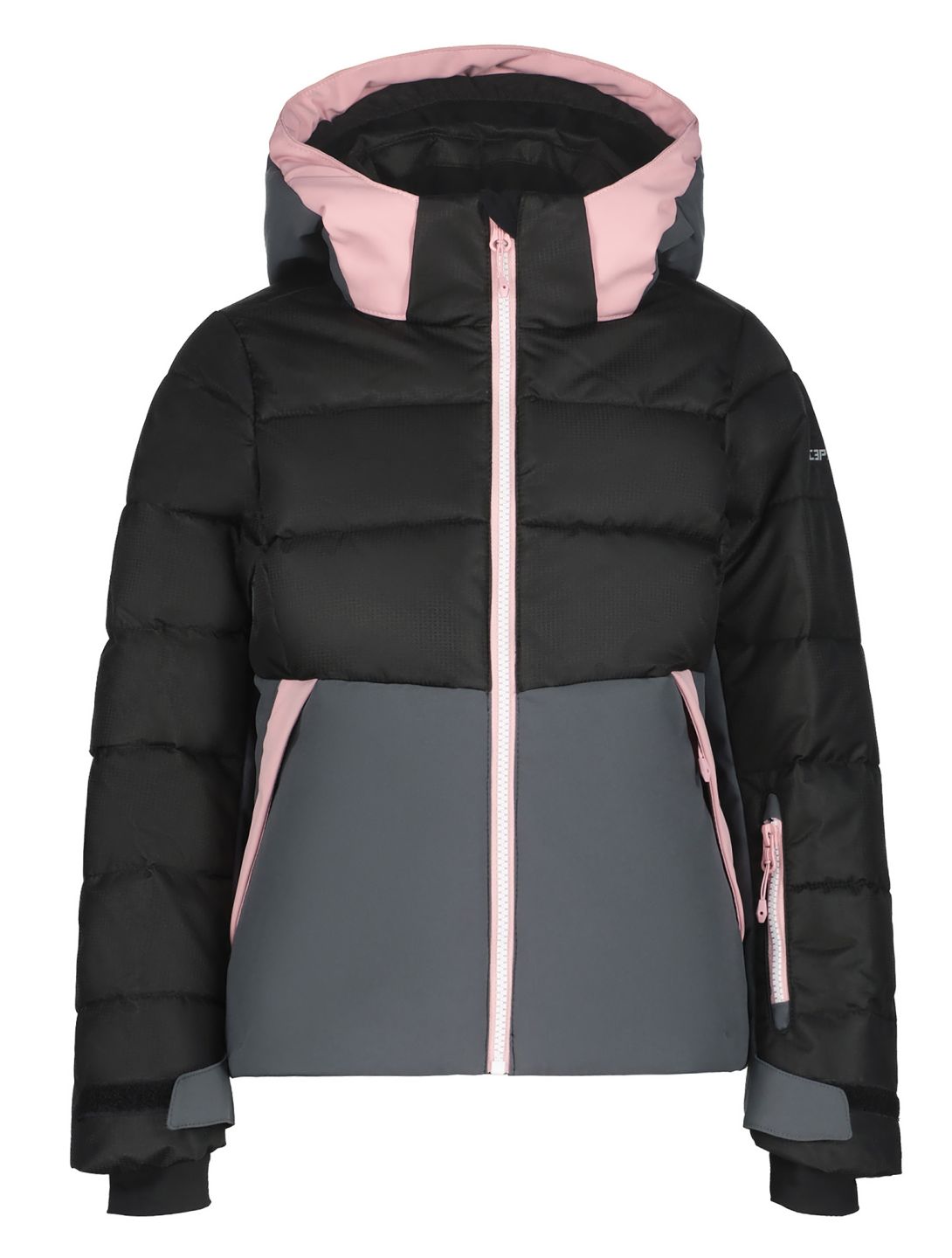 Icepeak, Laval Jr ski-jas kinderen Black roze, zwart 