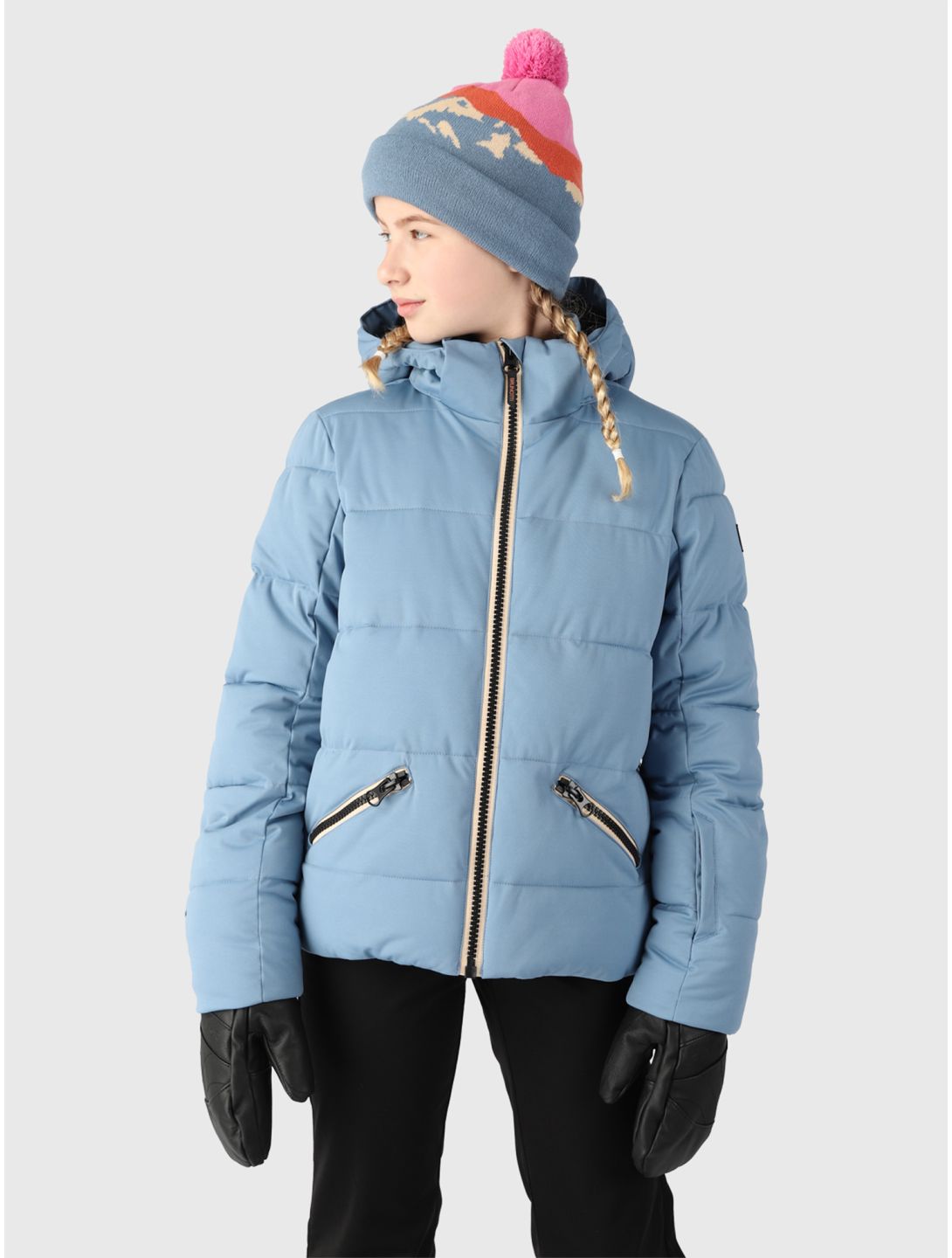 Brunotti, Iraika ski-jas kinderen Steel Blue blauw 