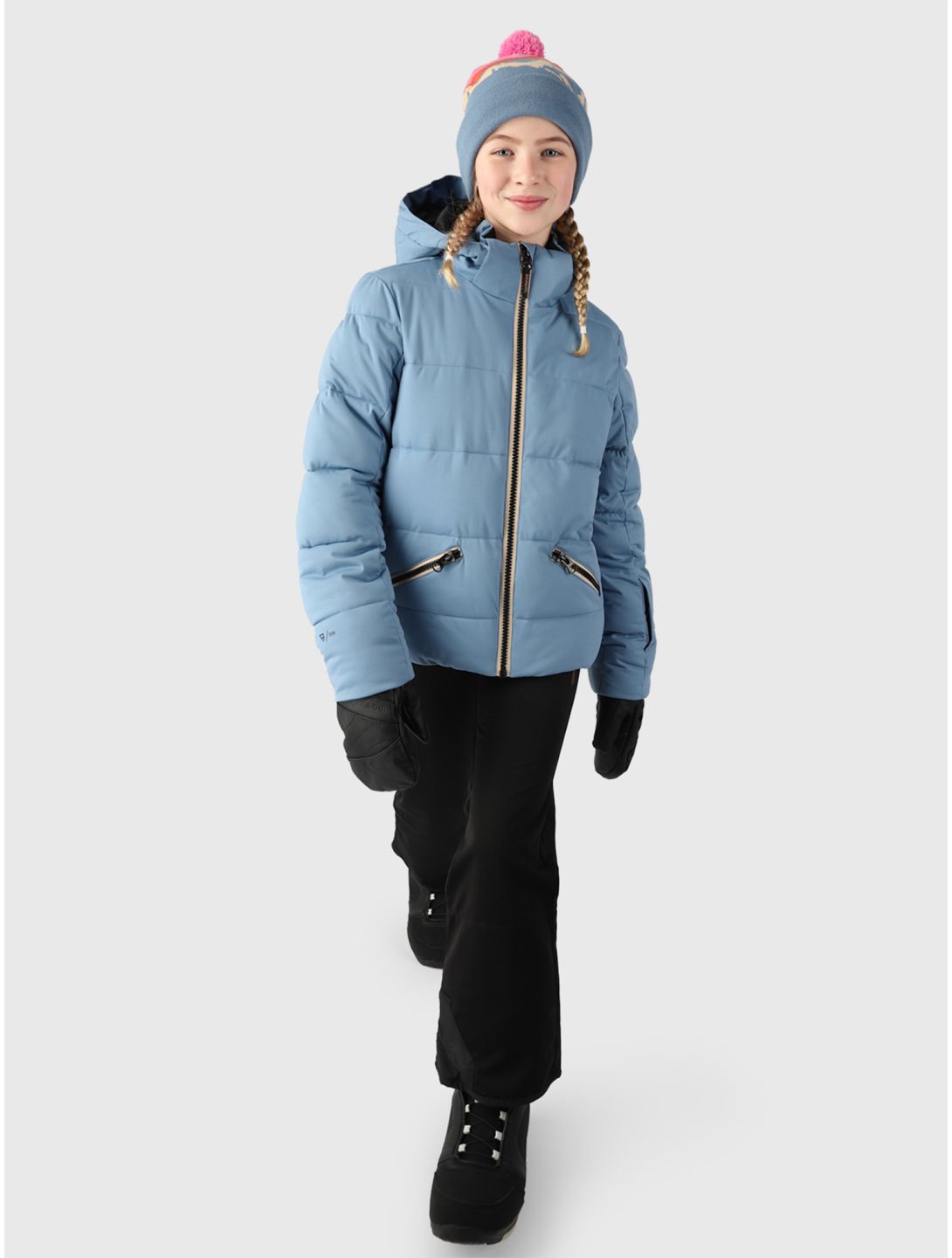 Brunotti, Iraika ski-jas kinderen Steel Blue blauw 