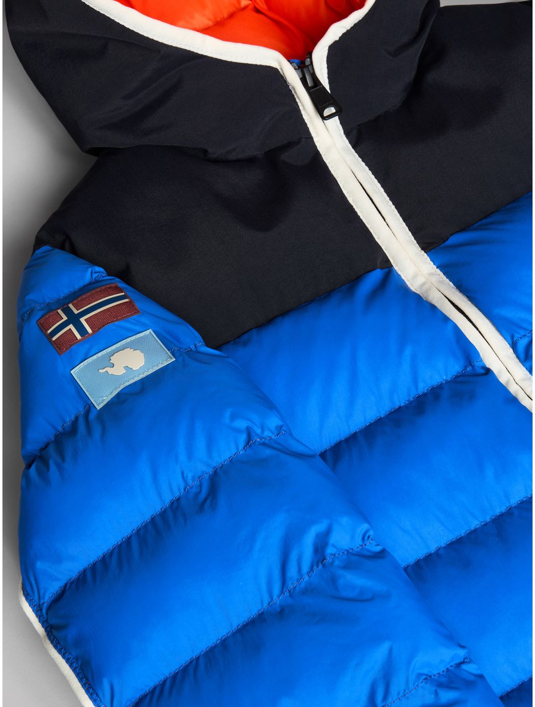 Napapijri, K A-vostok winterjas kinderen Blue Classic blauw 