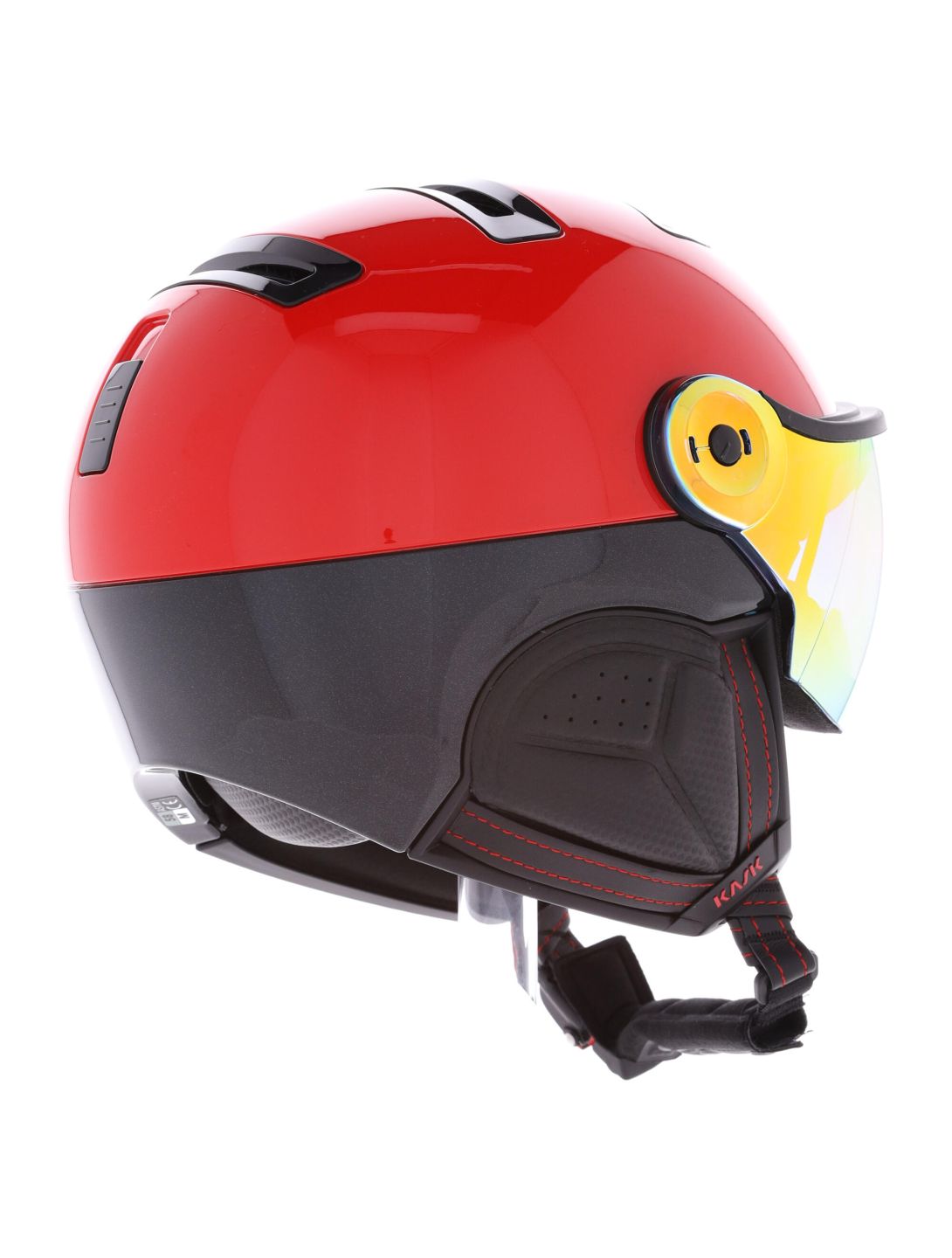 Kask, Piuma R Montecarlo skihelm met vizier unisex Red rood 