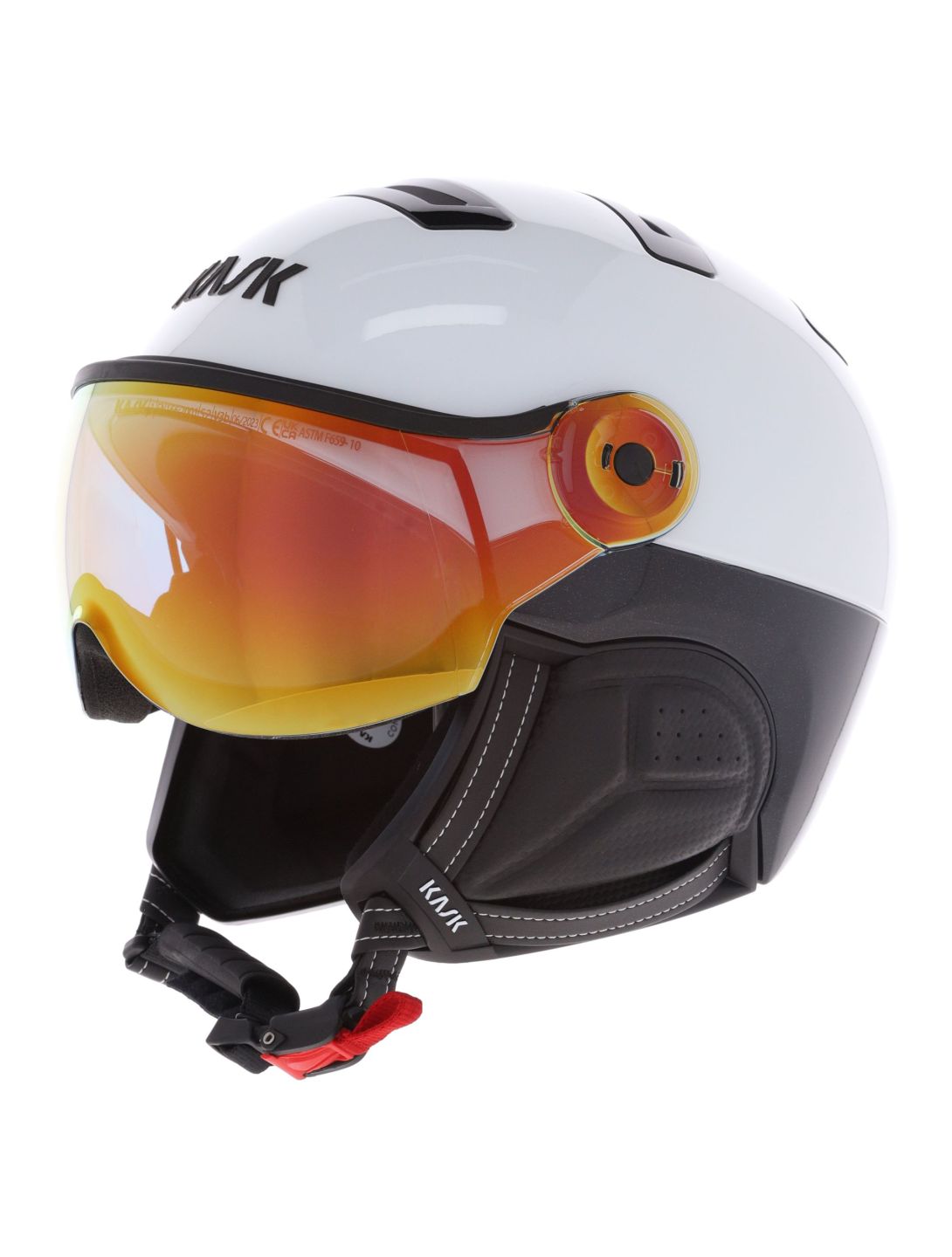 Kask, Piuma-R Montecarlo OA Vizierhelmen unisex White Wit 