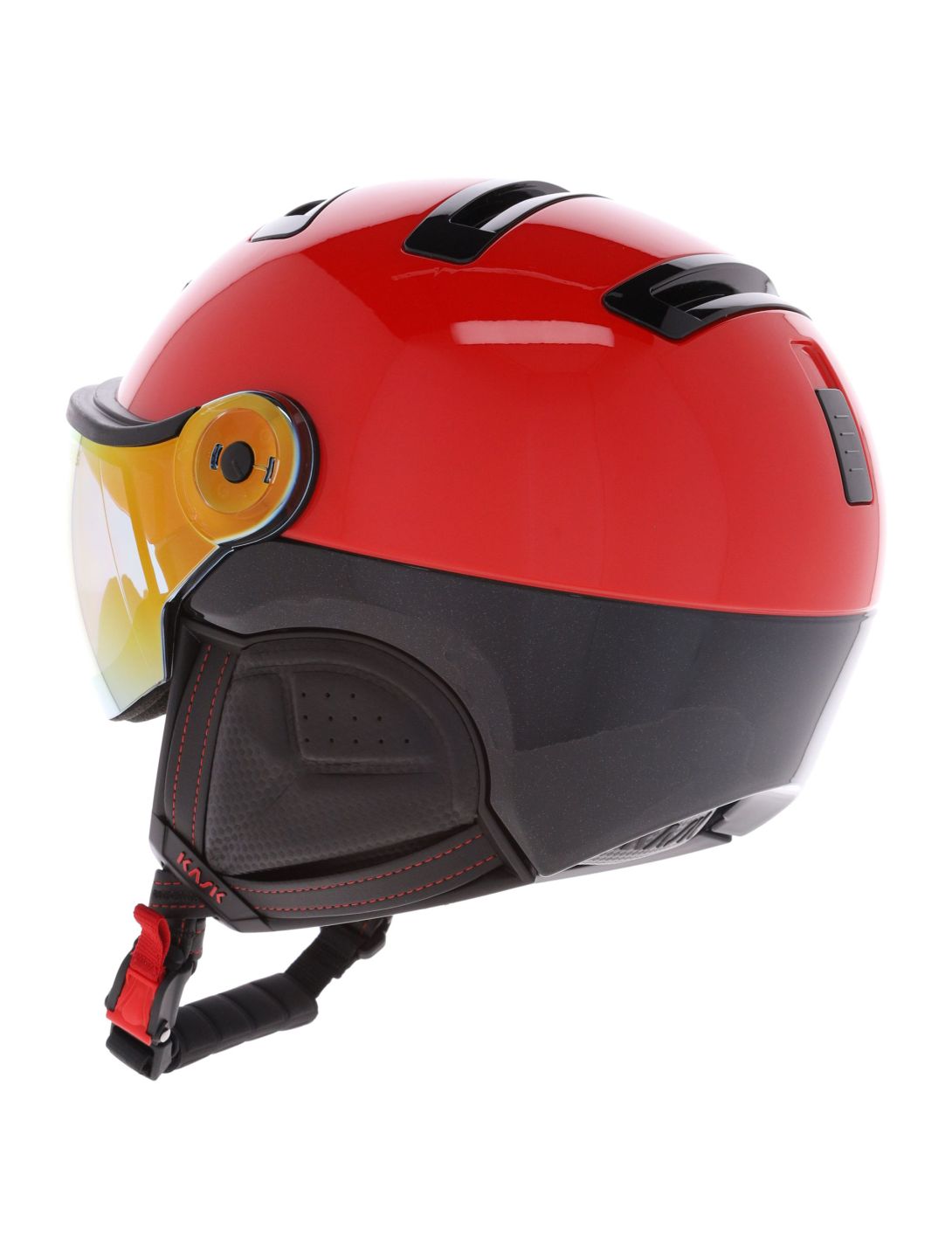 Kask, Piuma-R Montecarlo OA Vizierhelmen unisex Red Rood 