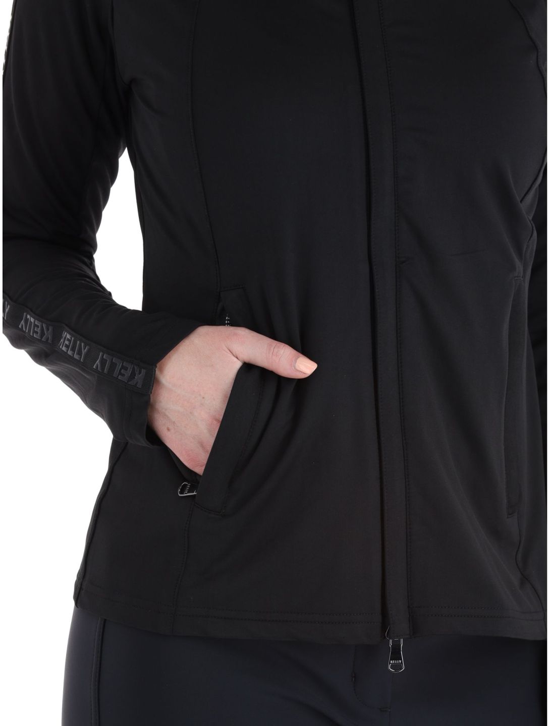 Kelly, Luna vest dames Black zwart 