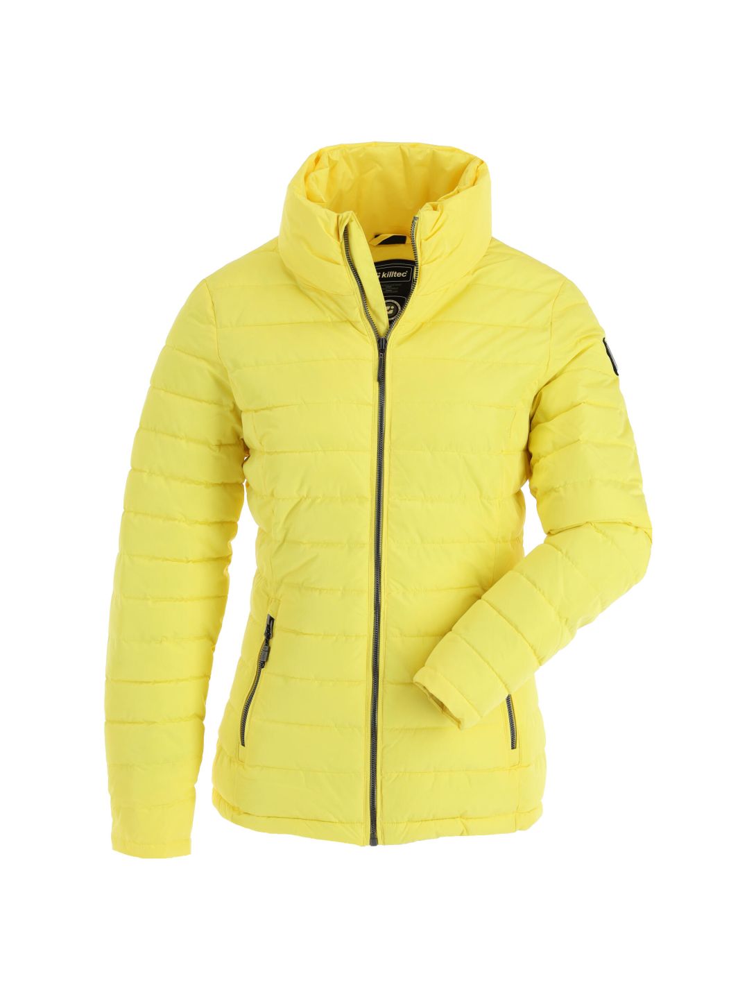 Killtec, Atka Wmn Quilted Ski Jckt F ski-jas dames Geel