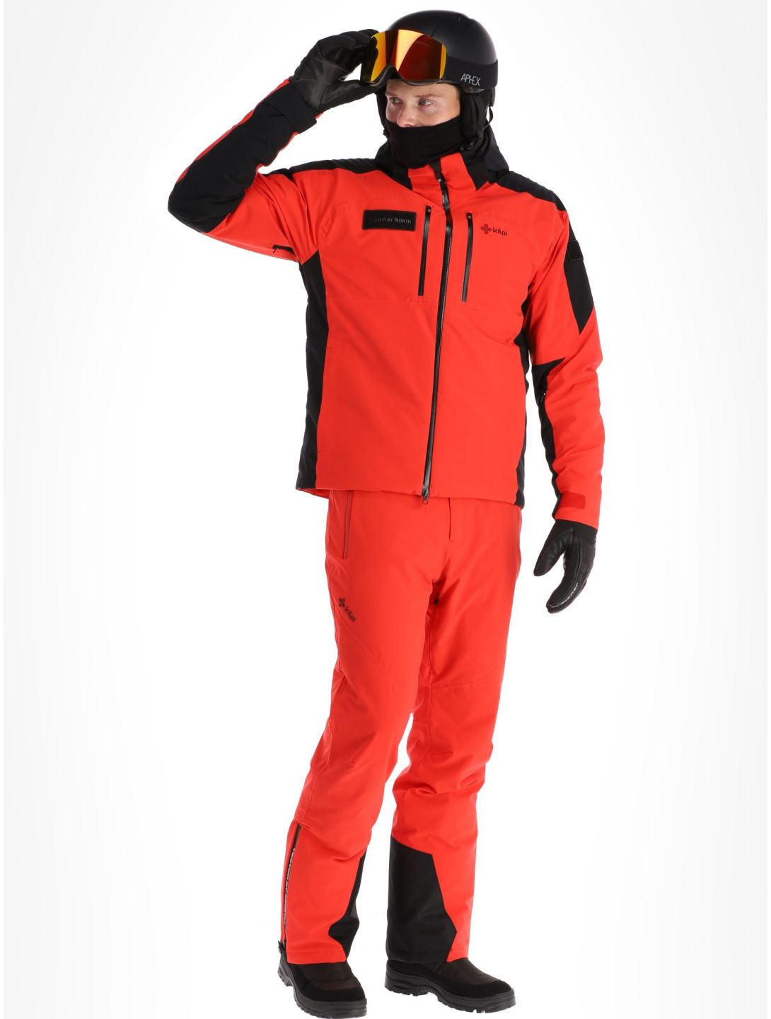 Kilpi, Dexen-M ski-jas heren Red rood, zwart 