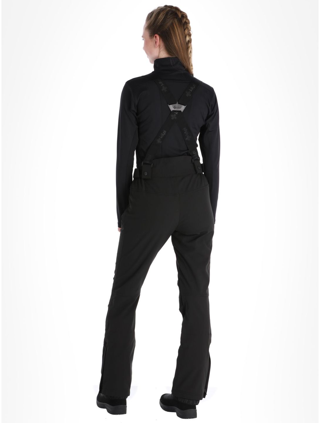 Kilpi, Dione-W softshell skibroek dames Black zwart 