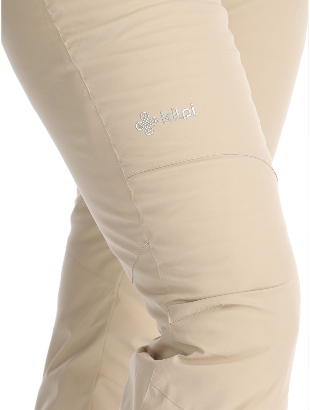 Kilpi, ELARE BA Skibroek Gevoerd dames Beige Beige 