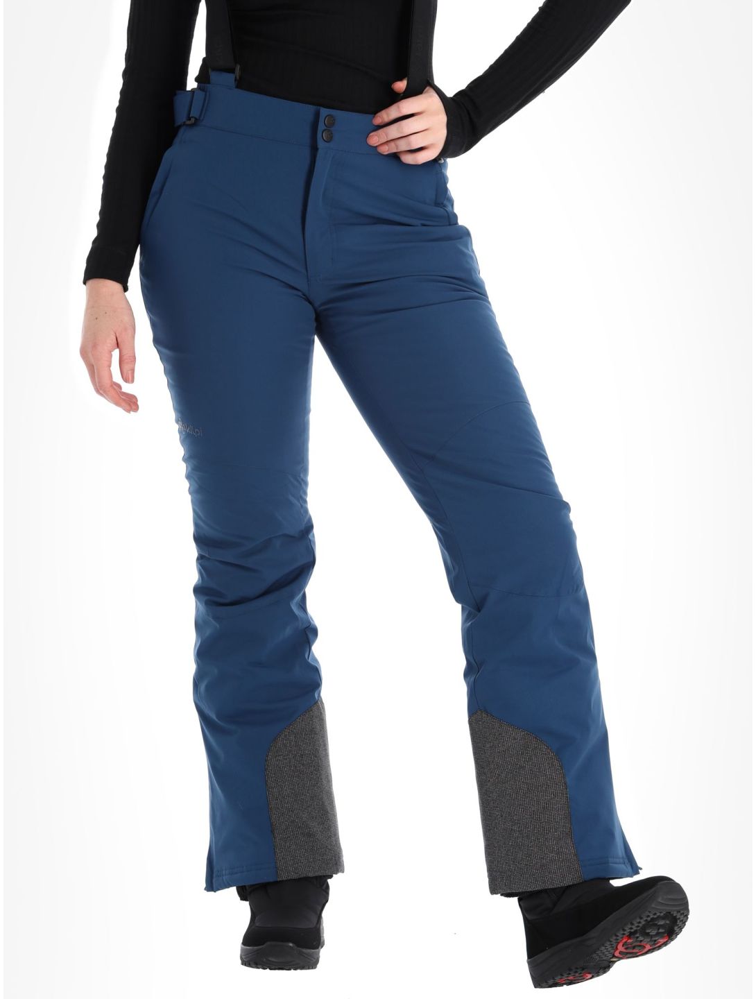 Kilpi, Elare-w skibroek grote maten dames Dark Blue blauw 