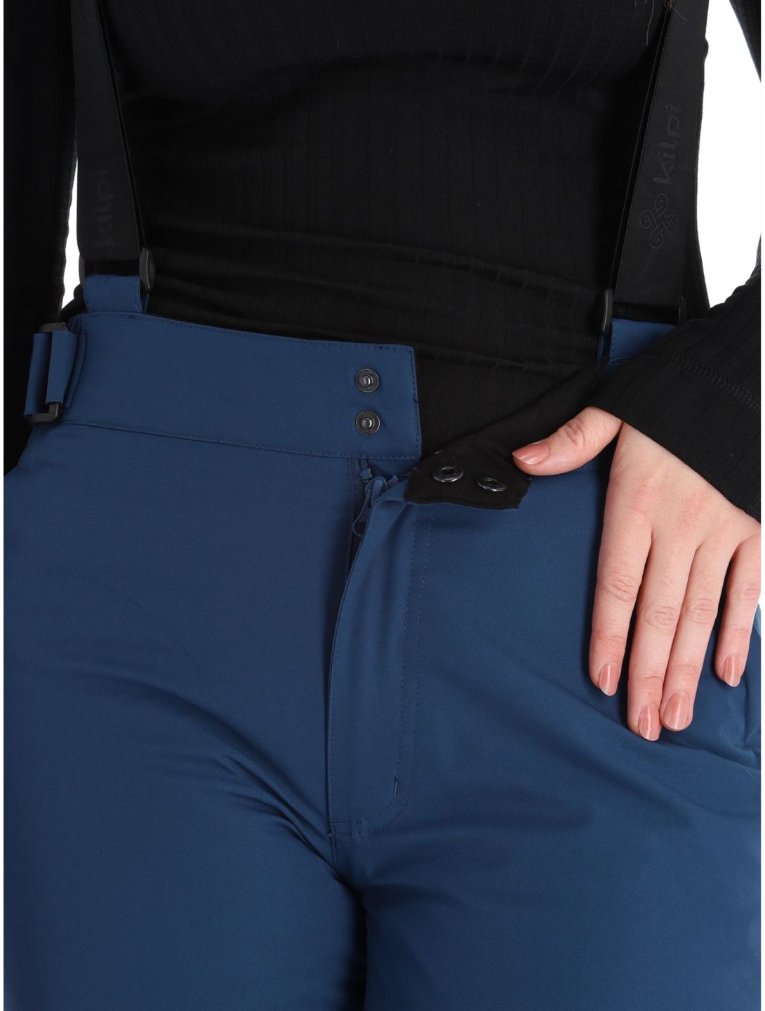 Kilpi, Elare-w skibroek grote maten dames Dark Blue blauw 