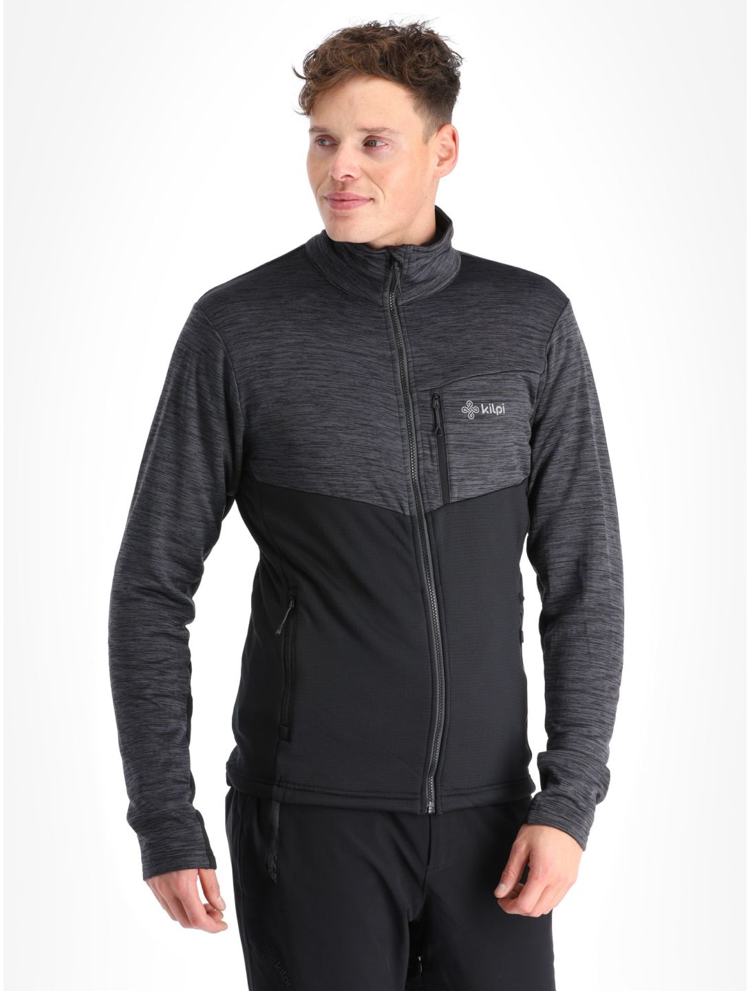 Kilpi, Erin-m vest grote maten heren Black grijs, zwart 