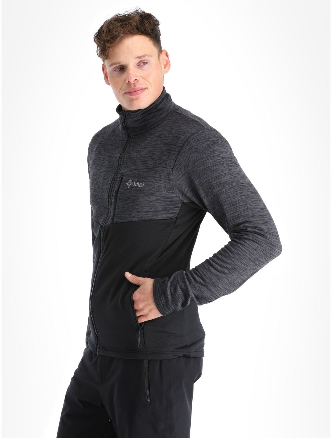 Kilpi, Erin-m vest grote maten heren Black grijs, zwart 