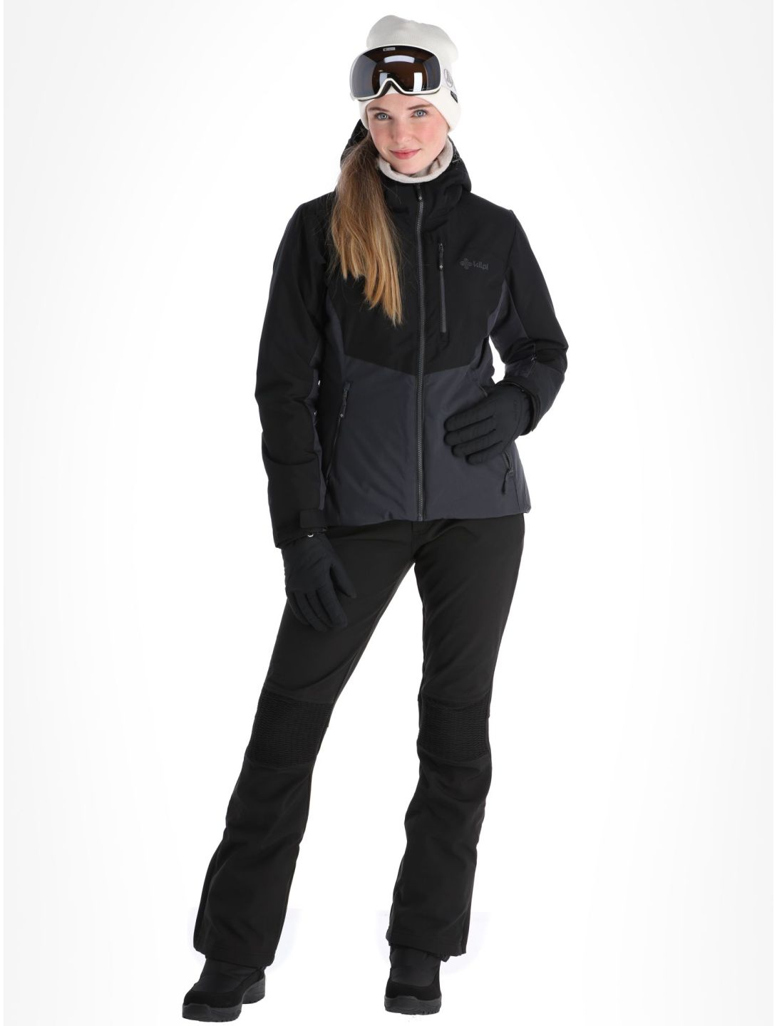 Kilpi, Flip-W ski-jas dames Black zwart 