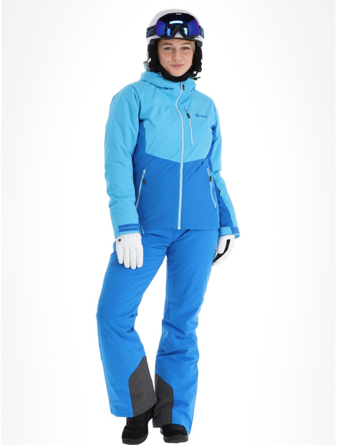 Kilpi, Flip-w ski-jas grote maten dames Blue blauw 