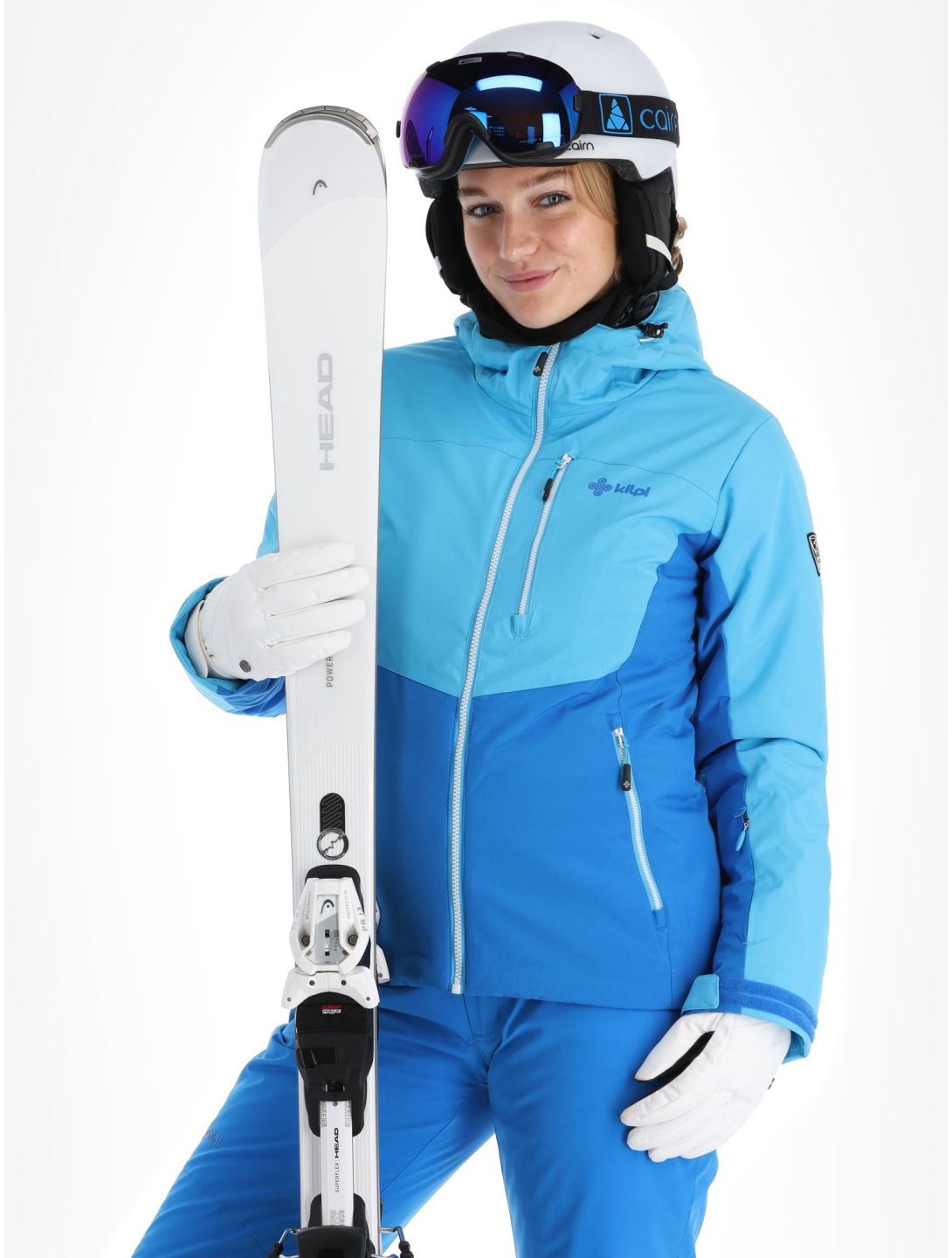 Kilpi, Flip-w ski-jas grote maten dames Blue blauw 