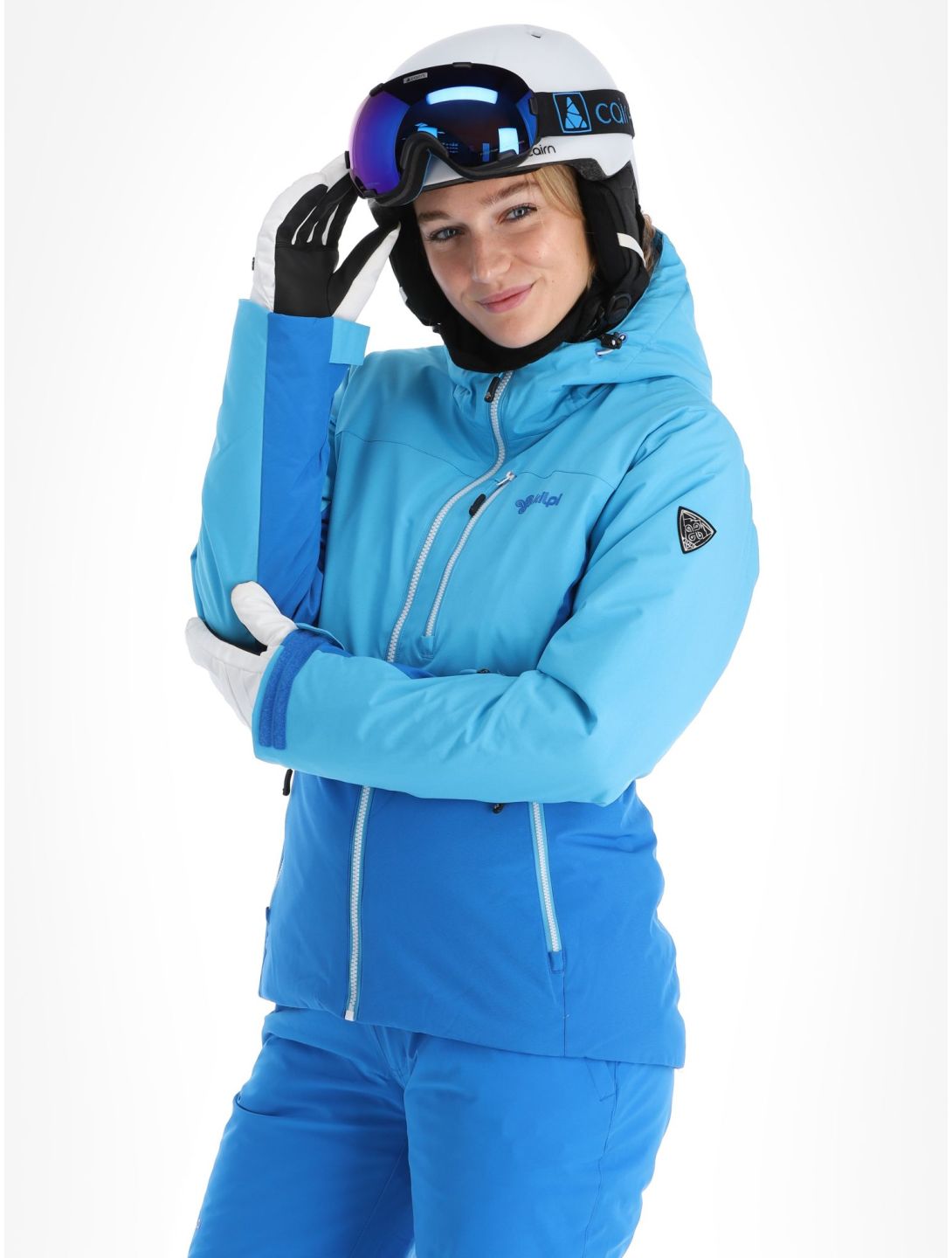 Kilpi, Flip-w ski-jas grote maten dames Blue blauw 