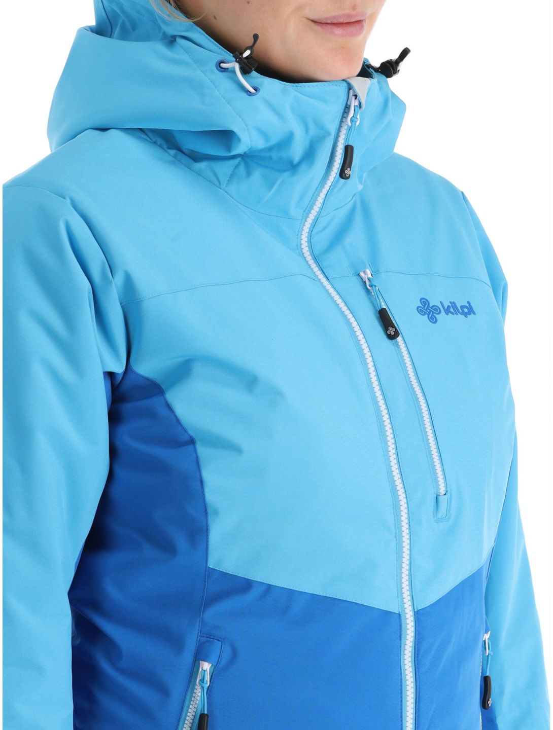 Kilpi, Flip-w ski-jas grote maten dames Blue blauw 