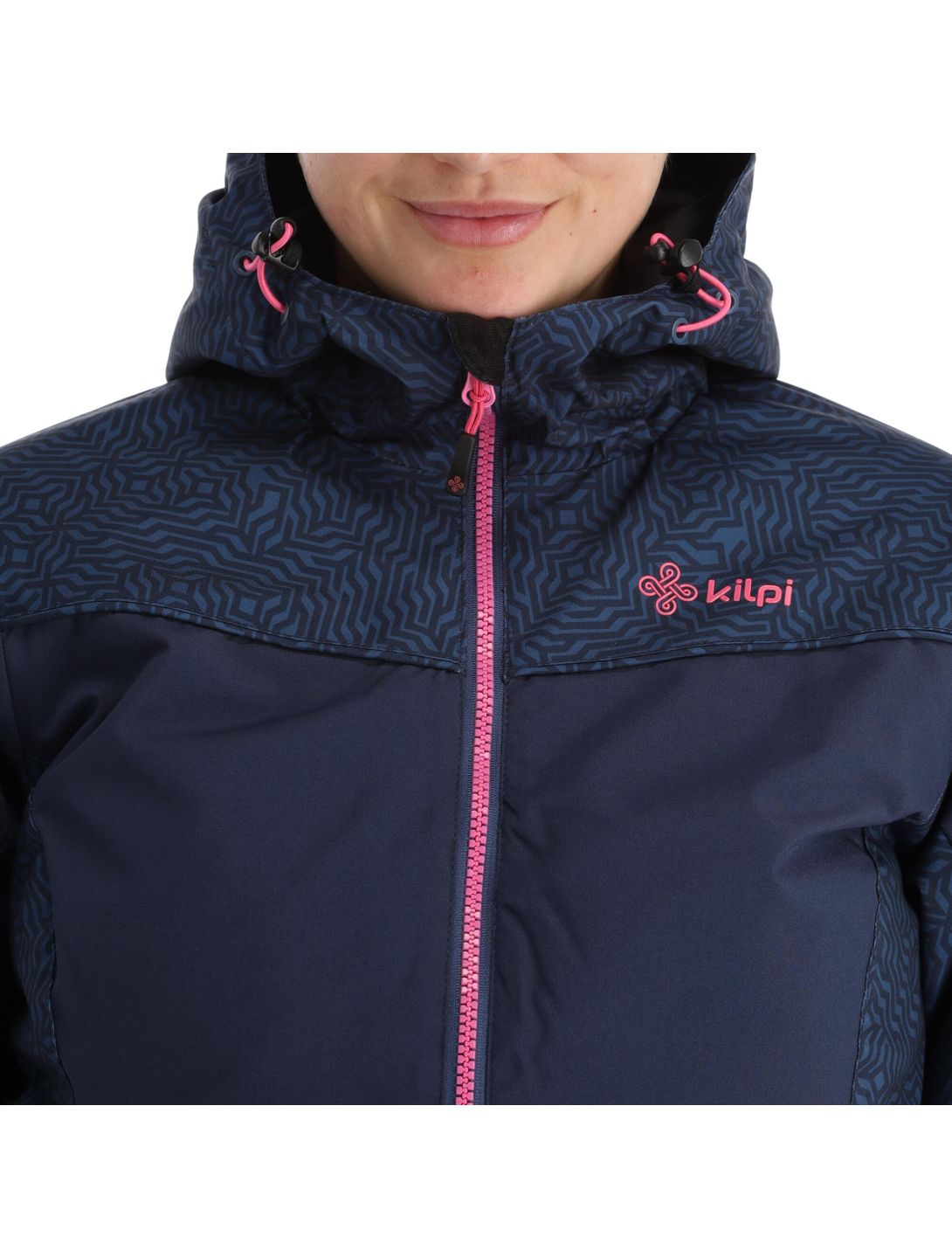 Kilpi, Flip-W ski-jas grote maten dames dark blauw 