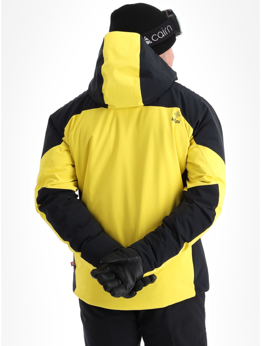 Kilpi, Hyder-M ski-jas heren Yellow geel, zwart 