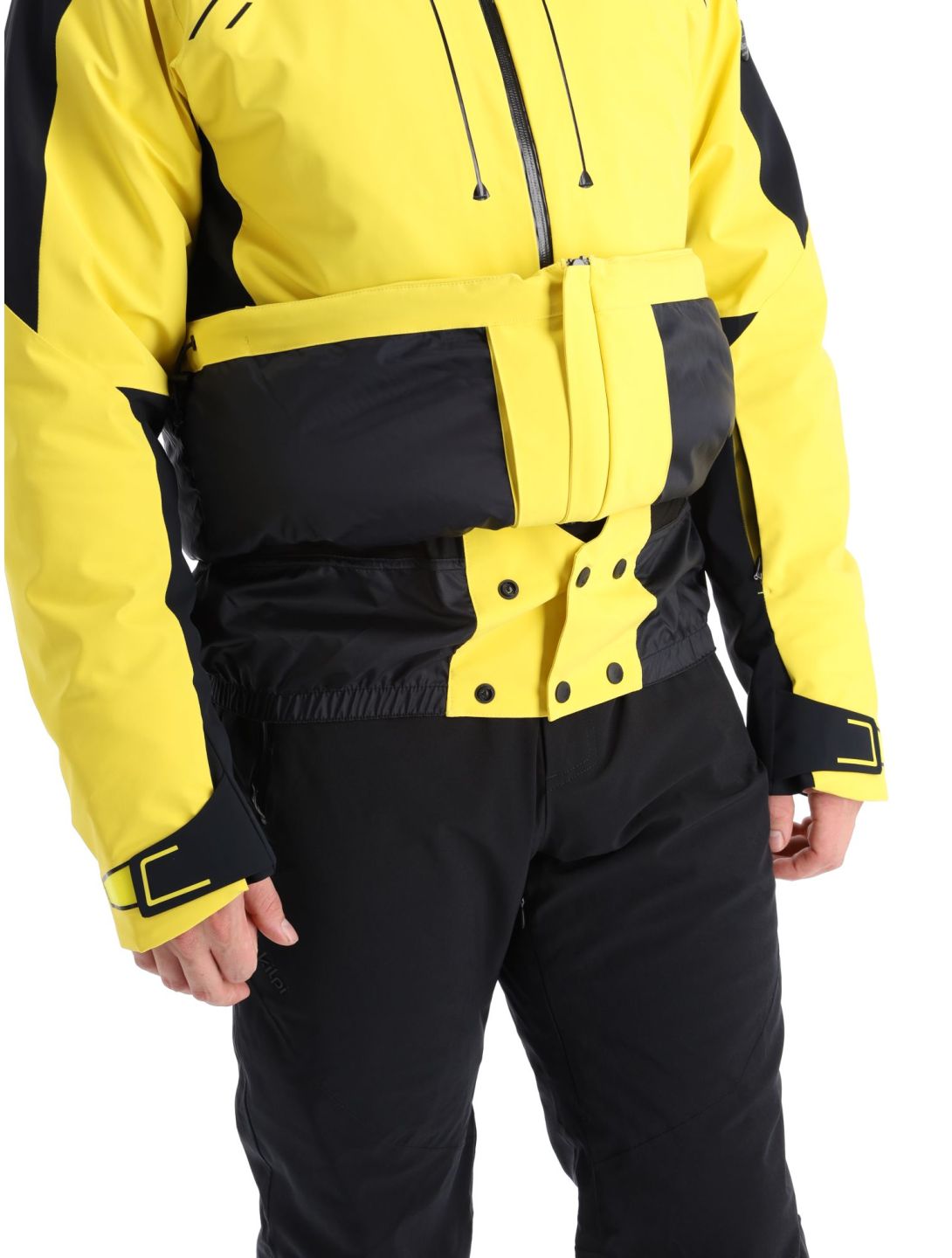 Kilpi, Hyder-M ski-jas heren Yellow geel, zwart 