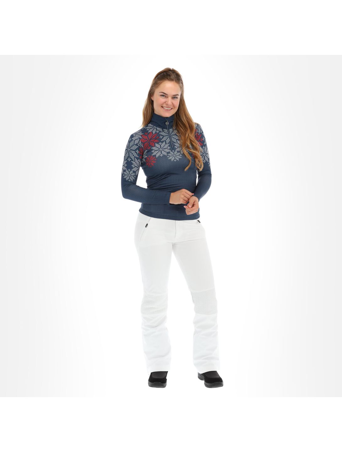 Kilpi, Leema-W skipully slim fit dames dark Blauw