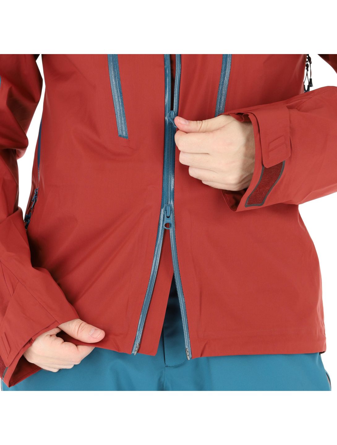 Kilpi, Lexay-M hardshell ski-jas heren dark Rood