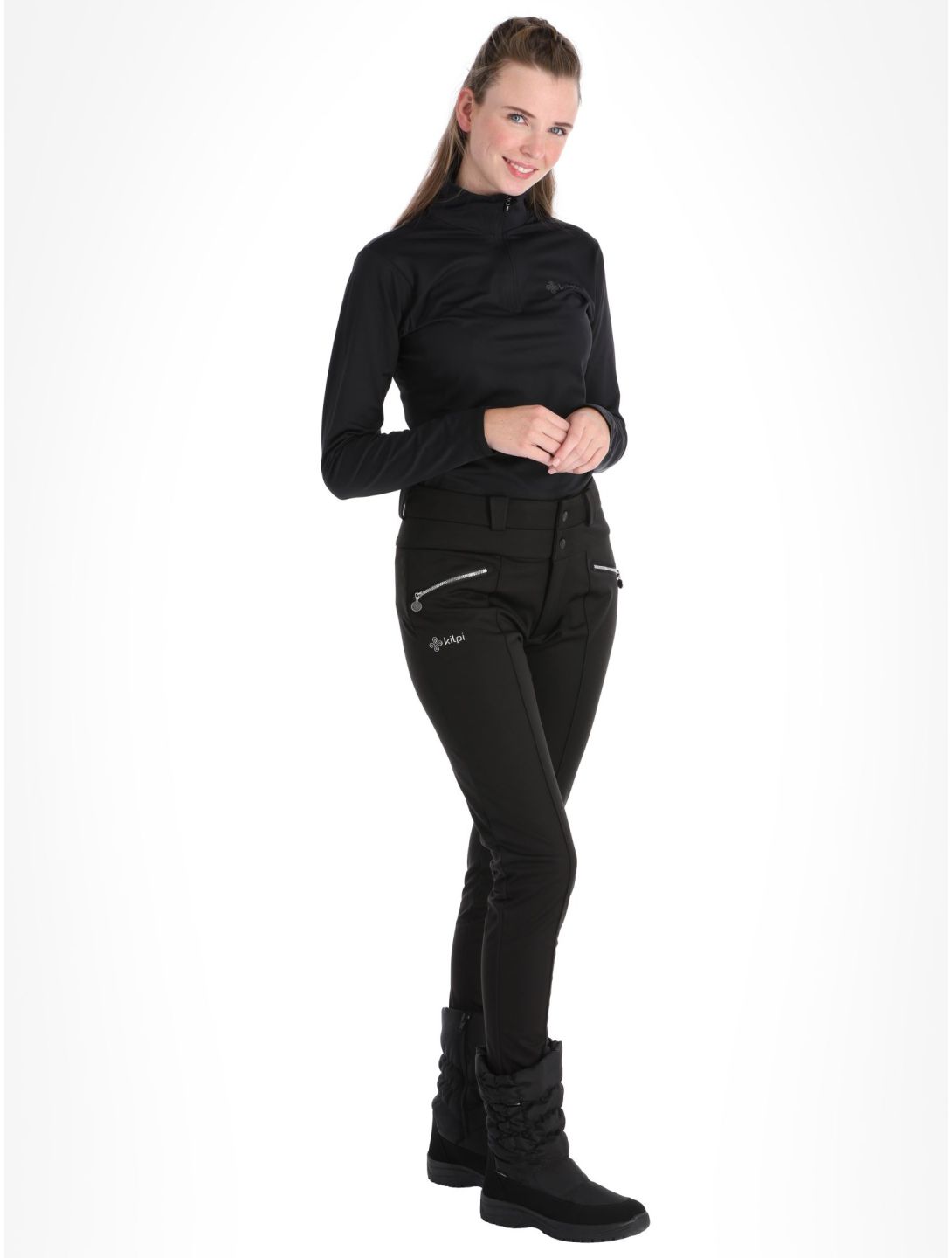 Kilpi, Maura-W ski-legging dames Black zwart 