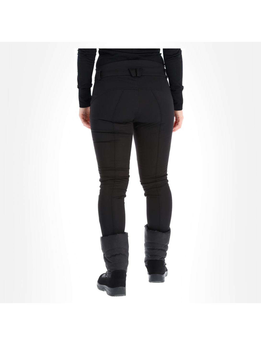 Kilpi, Maura-W softshell skibroek slim fit dames Zwart