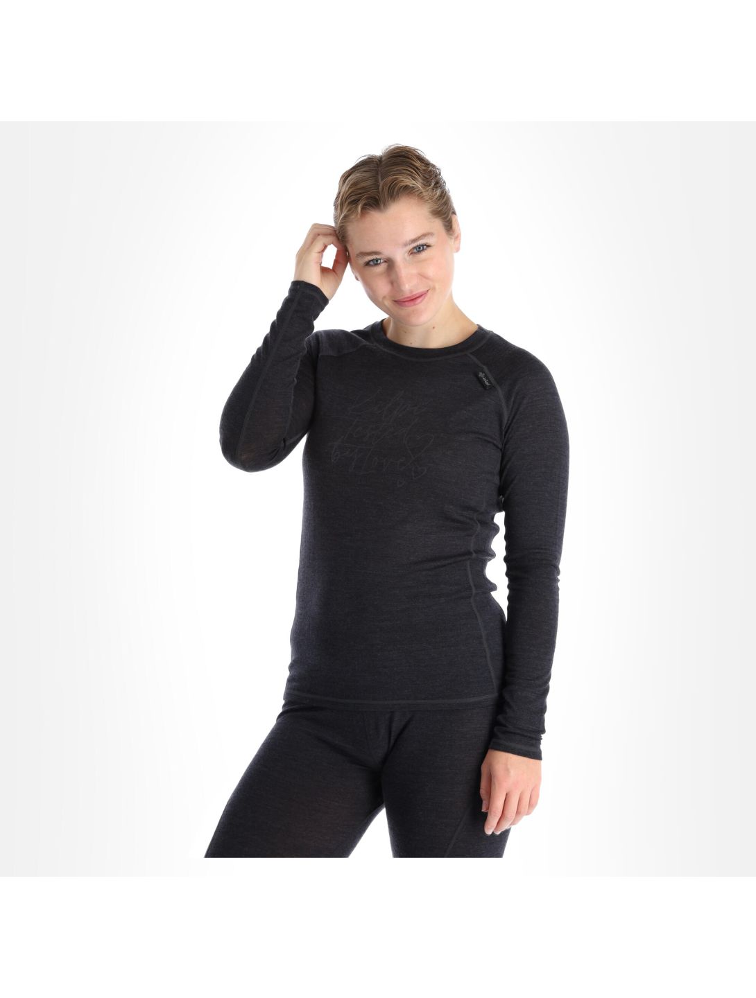 Kilpi, Mavora Top-W thermoshirt dames zwart 