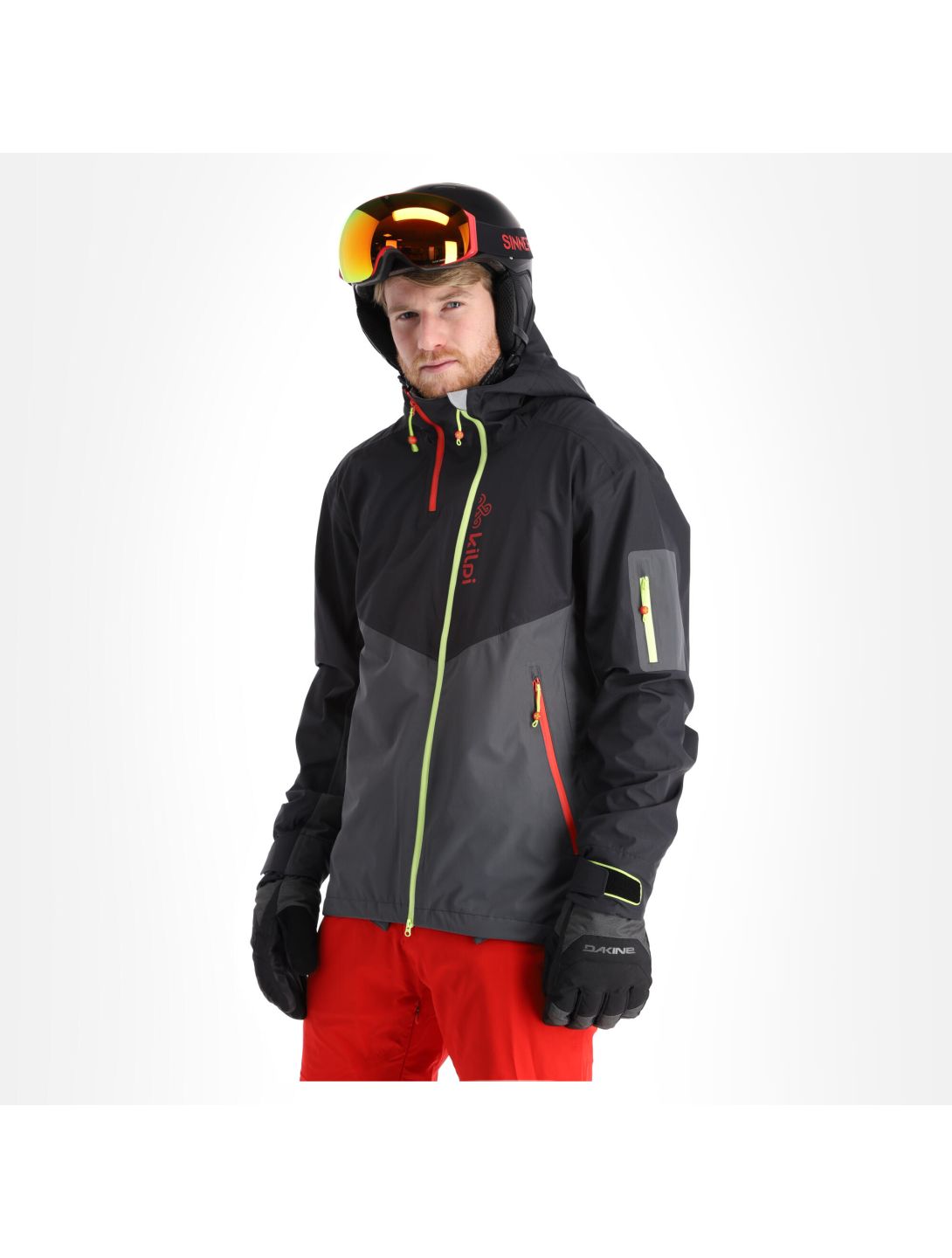 Kilpi, Metrix-M hardshell ski-jas heren zwart 