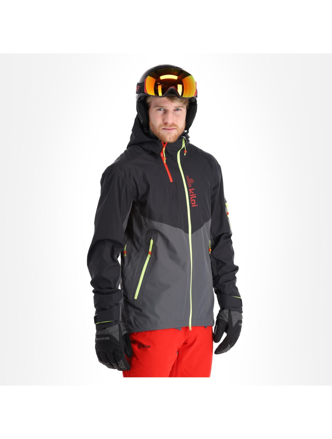 Kilpi, Metrix-M hardshell ski-jas heren zwart 