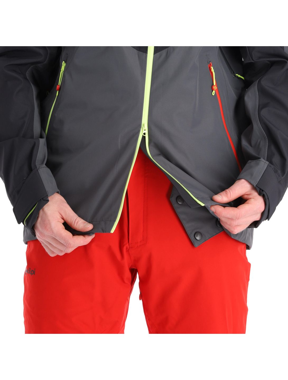 Kilpi, Metrix-M hardshell ski-jas heren zwart 