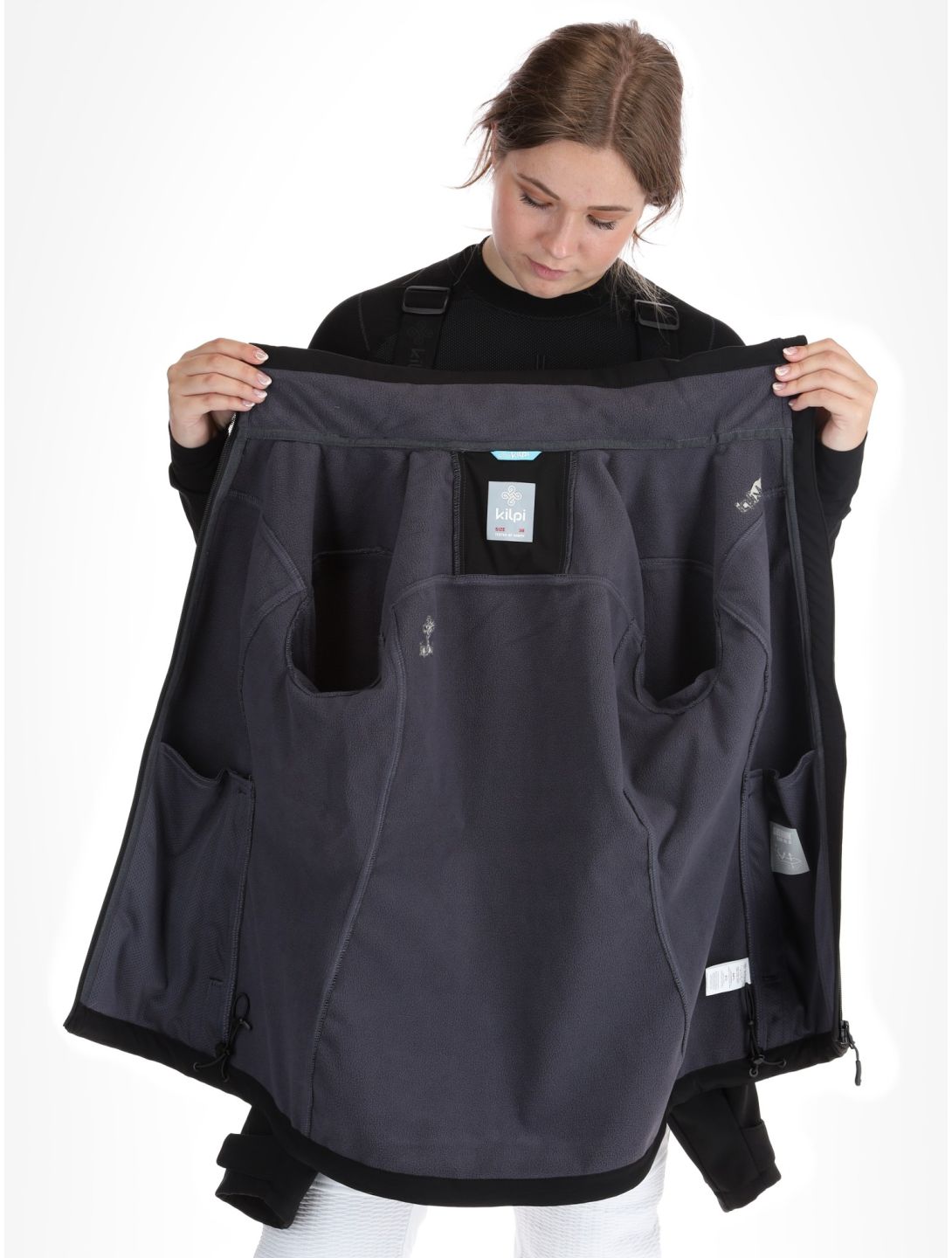 Kilpi, Ravia AC Softshell jas dames Black Zwart 