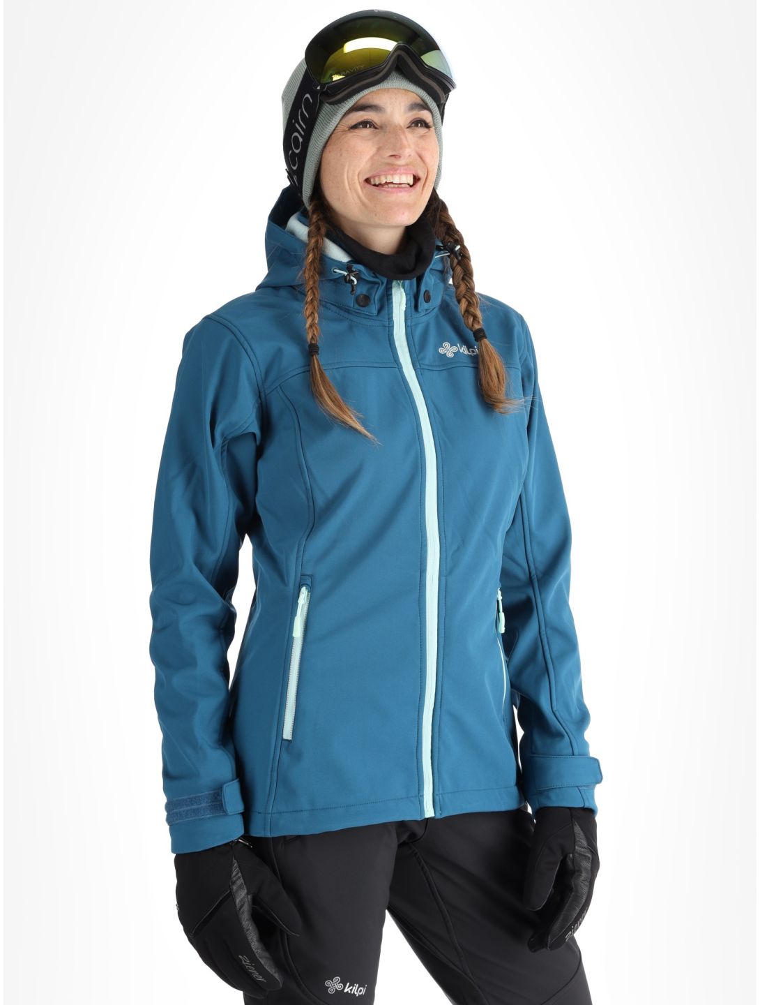 Kilpi, Ravia AC Softshell jas dames Dark Blue Blauw 