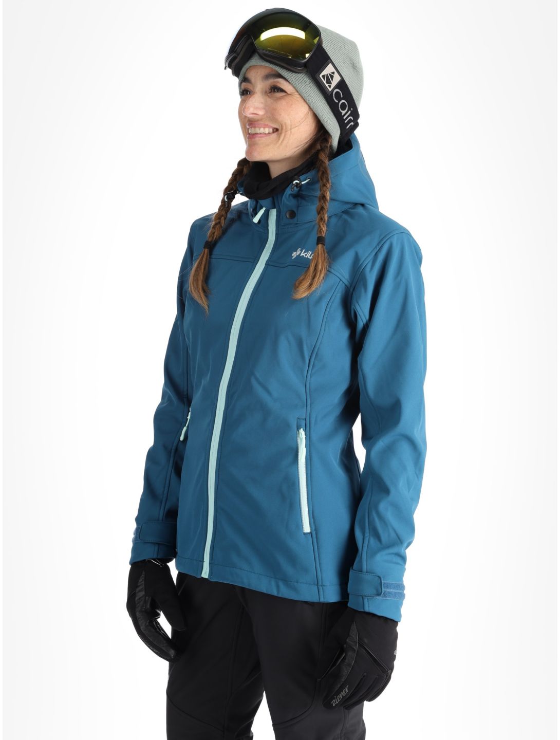 Kilpi, Ravia AC Softshell jas dames Dark Blue Blauw 