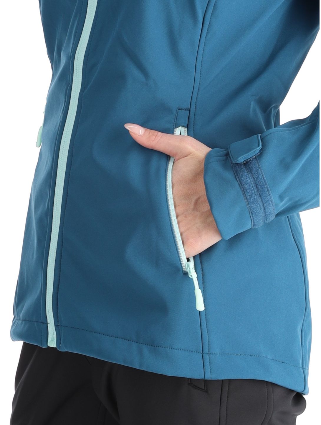 Kilpi, Ravia AC Softshell jas dames Dark Blue Blauw 