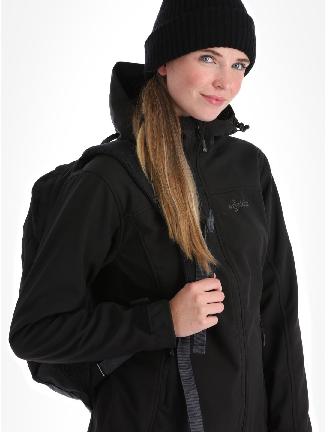 Kilpi, Ravia-W softshell ski-jas dames Black zwart 