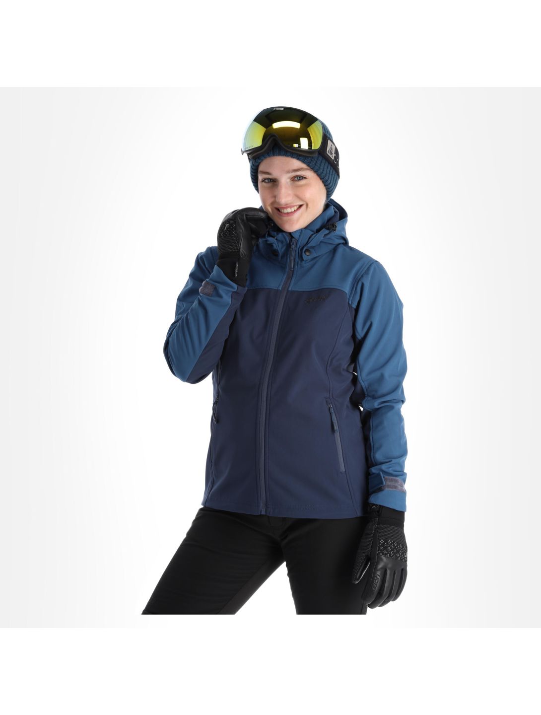 Kilpi, Ravia-W softshell ski-jas dames dark blauw 