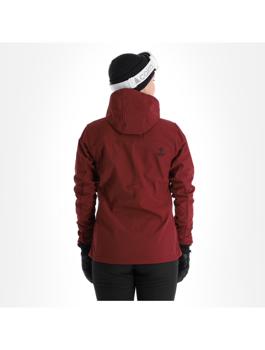 Kilpi, Ravia-W softshell ski-jas dames dark rood 