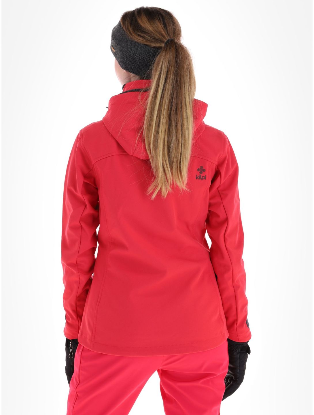 Kilpi, Ravia-w softshell ski-jas grote maten dames Pink roze 