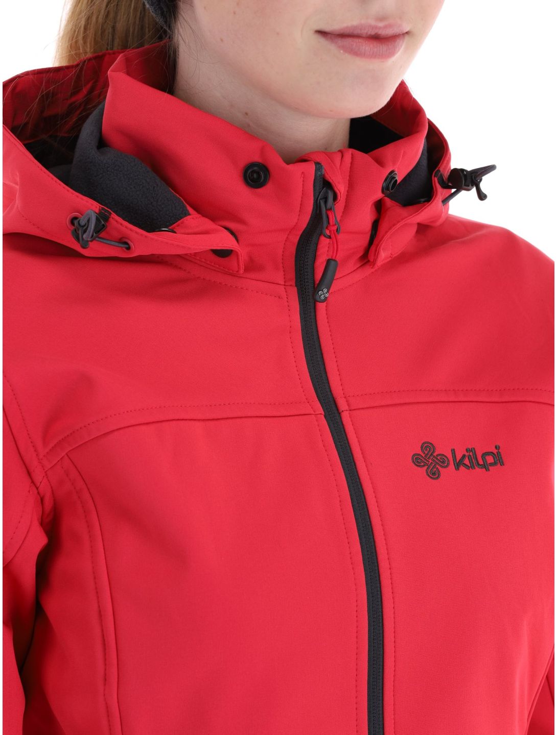 Kilpi, Ravia-w softshell ski-jas grote maten dames Pink roze 