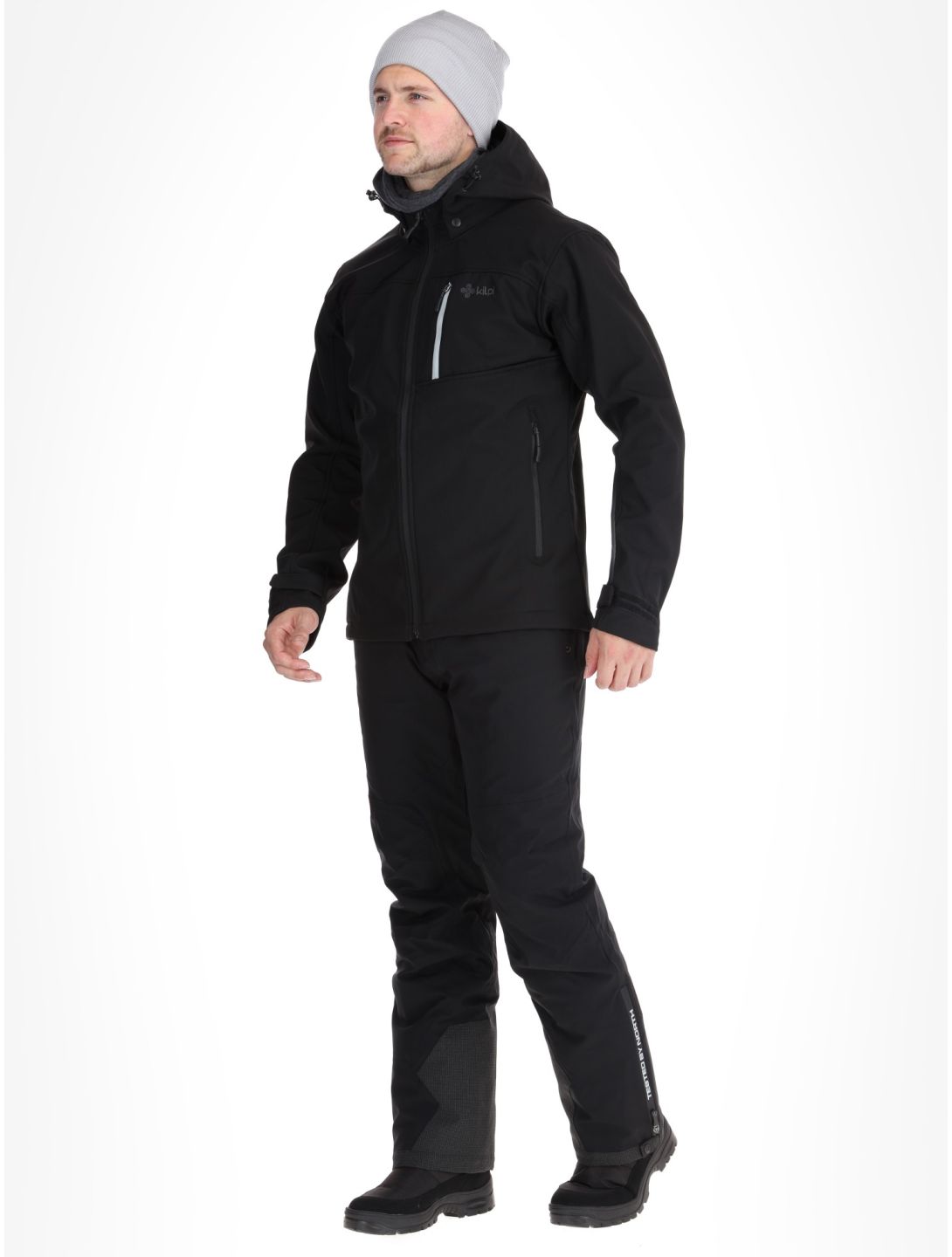 Kilpi, RAVIO AC Softshell jas heren Black Zwart 