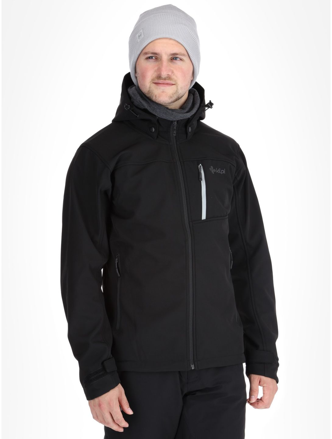 Kilpi, RAVIO AC Softshell jas heren Black Zwart 