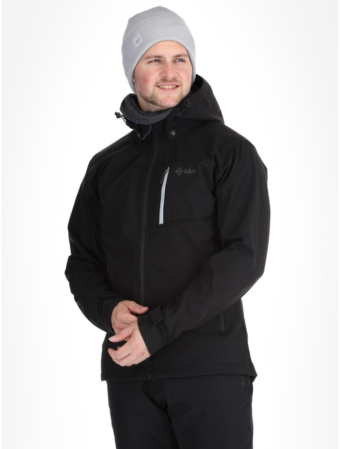 Kilpi, RAVIO AC Softshell jas heren Black Zwart 