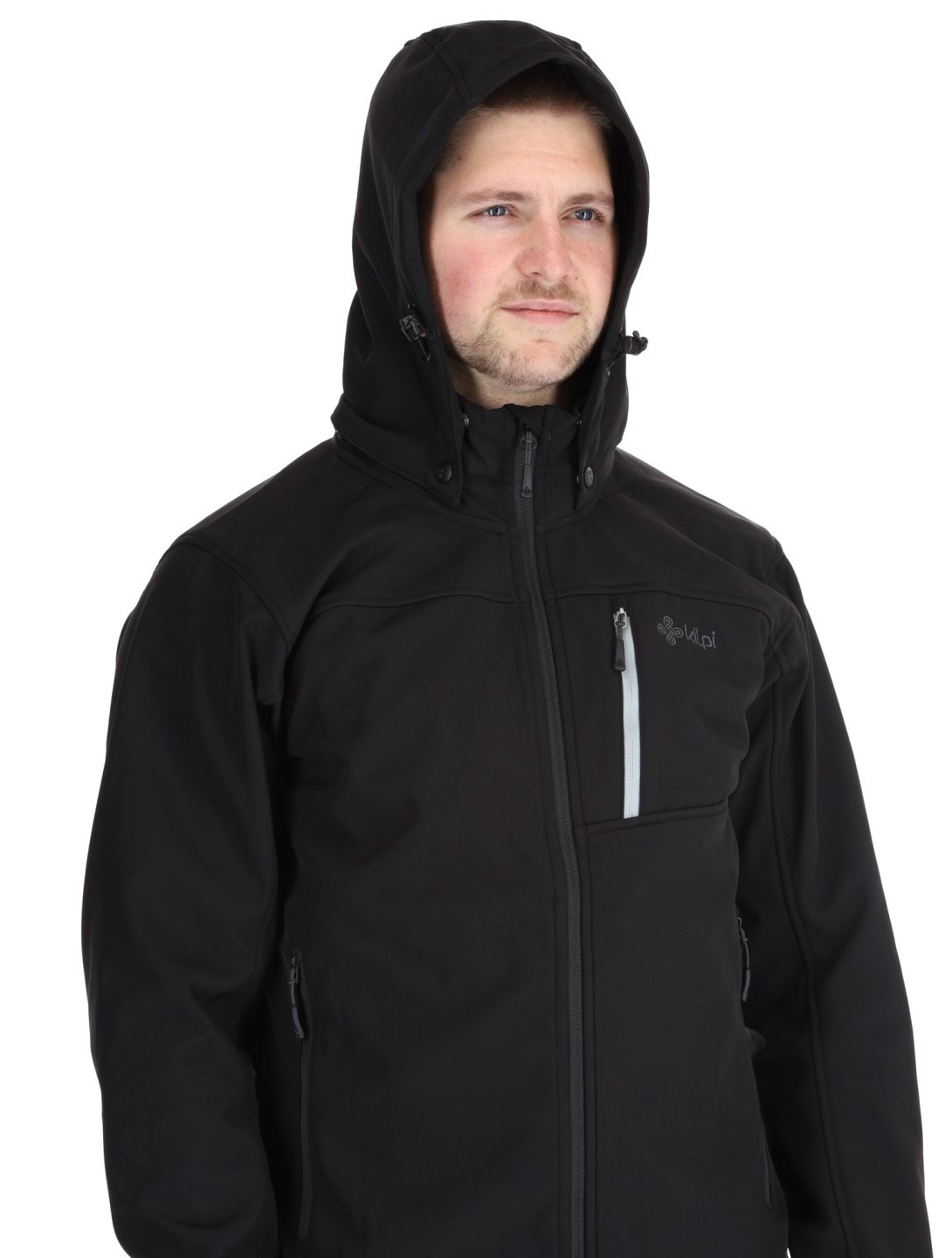 Kilpi, RAVIO AC Softshell jas heren Black Zwart 