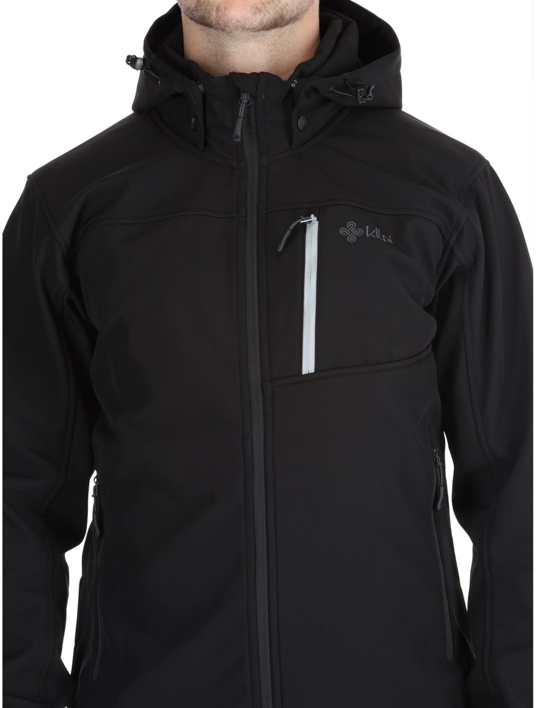 Kilpi, RAVIO AC Softshell jas heren Black Zwart 