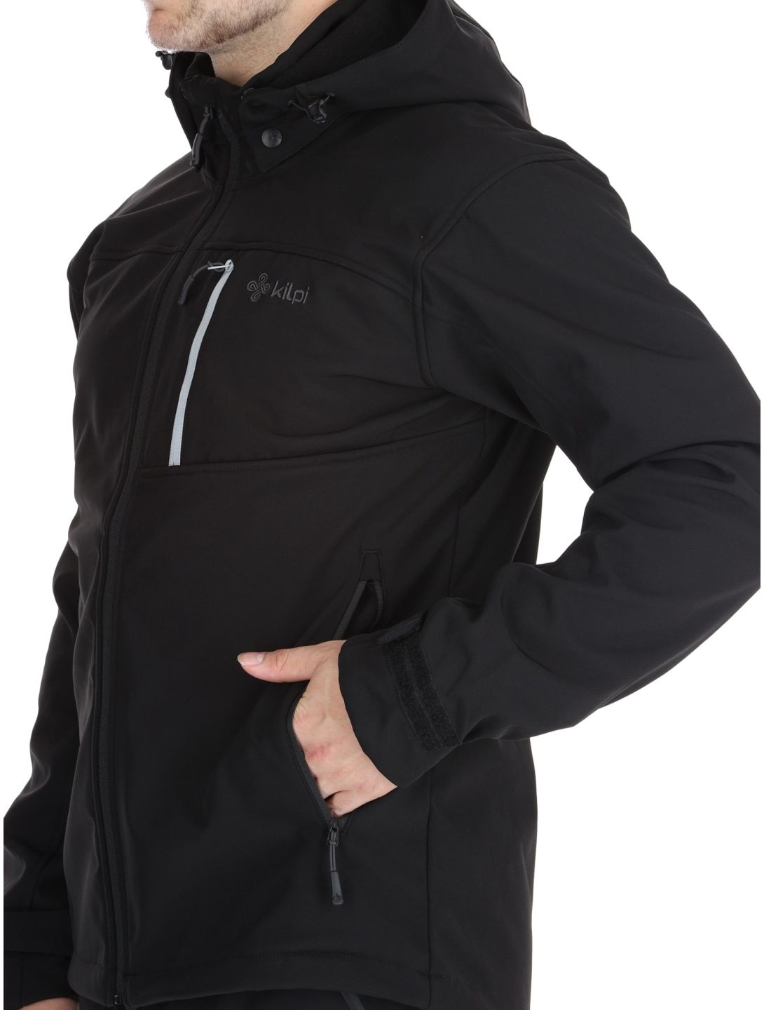 Kilpi, RAVIO AC Softshell jas heren Black Zwart 